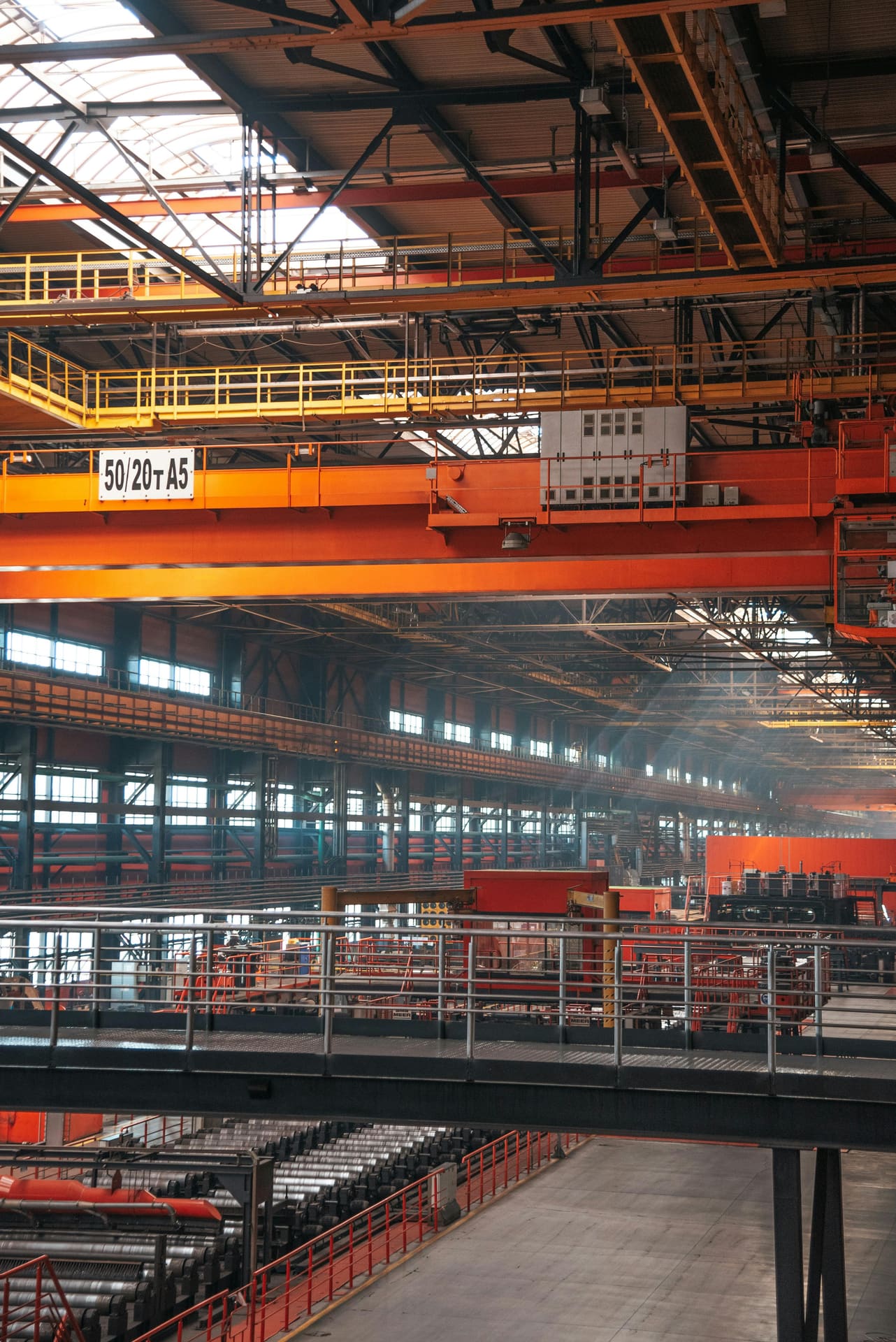 Planta industrial de manufactura y producción